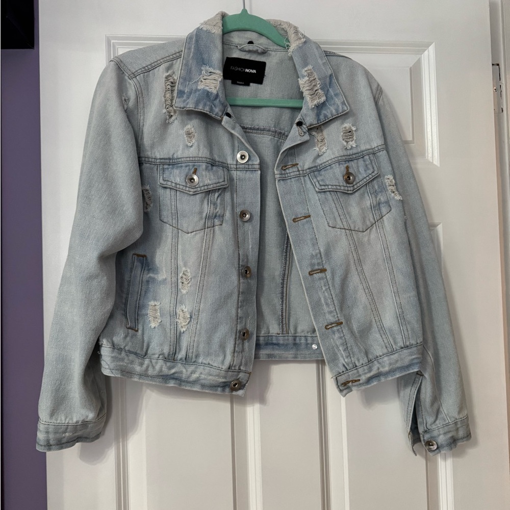 Fashion Nova denim Jacket